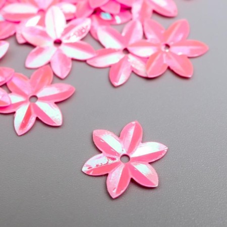 Seques "Zlatka" 13 mm, 10 g, pink-1