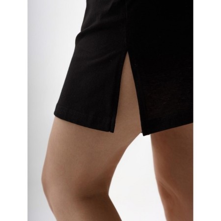 Night shirt female "crown", size 54, black color-8