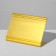 Business platform 8.5 × 6 × 3.5 cm, color gold