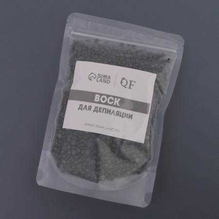 Wax for depilation, film, in granules, 300 gr, black color-8