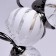 Ceiling chandelier "Grace" 6x60W E27 Nickel 56x56x18cm