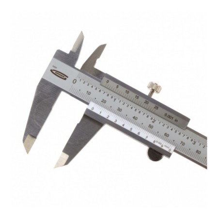 Seedgenzirkul Gross, 150 mm, division price 0.02 mm, stainless steel, with a depth meter-2