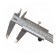 Seedgenzirkul Gross, 150 mm, division price 0.02 mm, stainless steel, with a depth meter