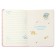 Gift notebook, A6, 100 sheets, a colored block, with a curly knife on a magnet, "anime", mix