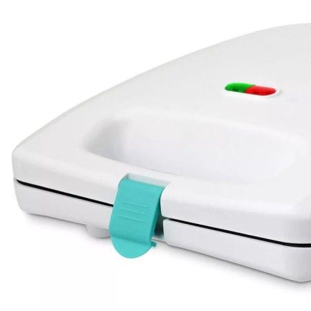 Electric grill KitFort KT-1671, 1400 W, anti-stick coating, 26.5x21 cm, white-1