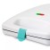 Electric grill KitFort KT-1671, 1400 W, anti-stick coating, 26.5x21 cm, white