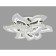 Light LED LED Ambrella Light, Ice, FA1725, 9XLED, 180 watts, 13500LUM, 3000-6400K, color chromium color