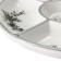 Menzhitsa 5 cells of the Daillean "Forest Fairy Tale", D = 25.5 cm, white color