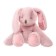 Soft toy Bunny Plush Sitting, Dust Rose, 20 cm