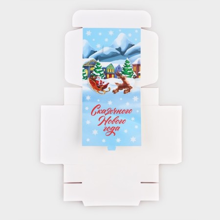 Folding box "Winter Tale", 16.5 × 16.5 × 5 cm-5