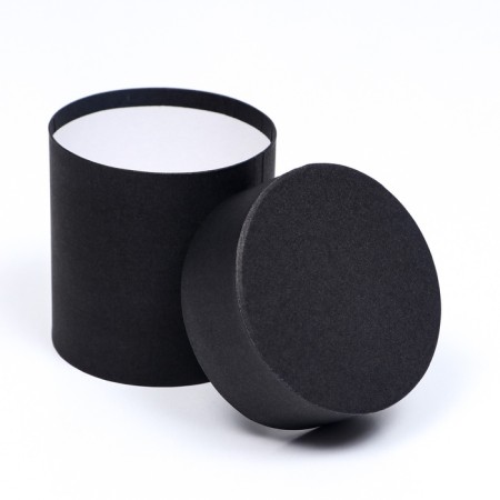 Hat box, black, 10 x 10 cm-2