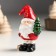 Suvenir Polystone "Santa Claus in a red cap with a Christmas tree/gift" mix 5x3.8x8.2 cm