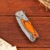 Folding “Pescar” knife 14.7cm, blade 64mm/1.5mm, in a gift box