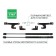 Газовые упоры капота Pneumatic, Lada Vesta 2015-н.в., 2 шт., KU-LD-VS00-00