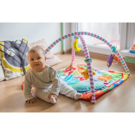 Developing rug with arcs "Elephant and Friends", 5 ele. With music, Baby me-9
