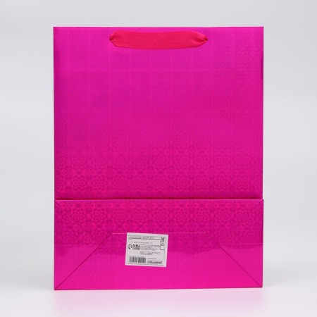 Package Hologography with a window, "Pink", M 32 × 25.5 × 11 cm set 1 pc.-1