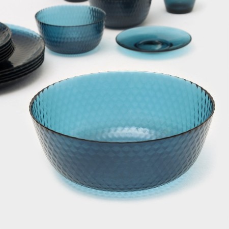 Table Glass Set "idyll", 43 objects, color London Topaz-3