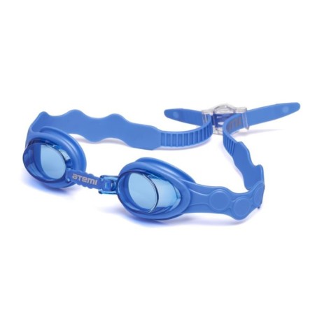 ATEMI S401 swimming glasses, children's, silicone, blue