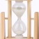 Sanding clock "Start your morning with a smile" with an organizer for the office, 13.5 x 9.5 x 5 cm