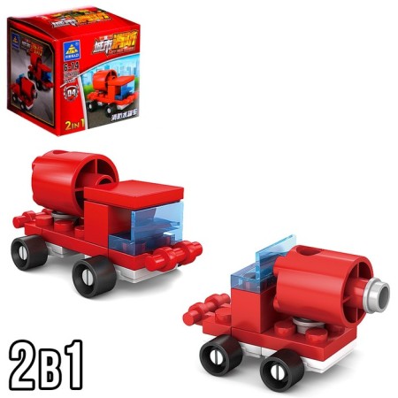 Designer Firefighters "Technique", 8 types, mix-4