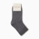 Women's terry socks minku, dark gray color, rr 36-39 (23-25 ​​cm)