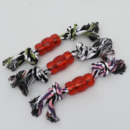 Training cable toy "Lollipop", mix of flowers-3