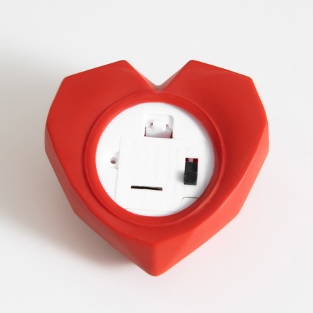 Night -hearted "Toy Heart" 2W LED red 3.5x6x6cm-5