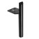 Furniture support Cappio OP09, h = 150 mm, matte black color