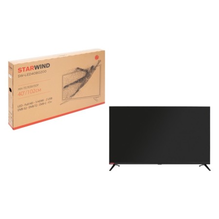 TV Starwind SW-LED40BG200, 40 ", 1920x1080, DVB-T/T2/C/S2, HDMI 3, USB 2, Black-14
