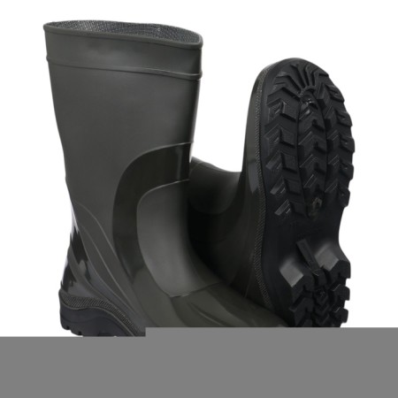 Men's rubber boots, olive color, size 43-6