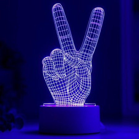 Lamp "Victory" Led RGB from the network 9.5x10x19 cm Risalux-3