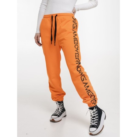 Joggers for the boy "Lucky", height 140 cm, orange color-3