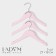 Shoulders - LadoM hangers, 3 pcs, children, 27 × 18 cm, pink color