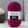 Yarn "Dolce" 100% micropoliester 120m/100g (766 t. Fuchsia)