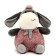 Soft toy "Donkey", 23 cm, pink color