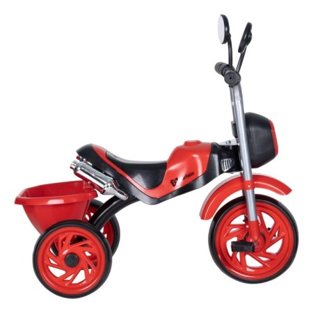 Children's three -haired bicycle Farfello S678, red color-1
