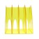 Paper tray Vertical Calligrata "premium", 70mm, tinted yellow