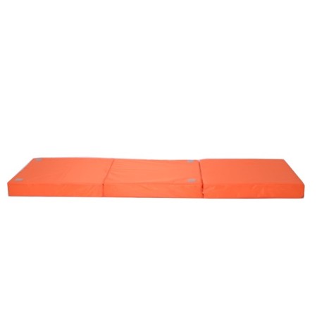 PUF "Mobile Matrass", size 67x61x33 cm, water -repellent tissue, orange