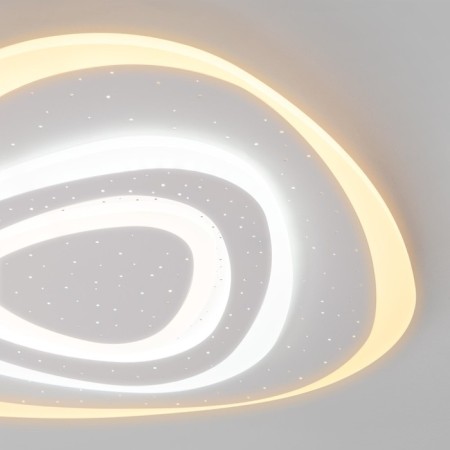 Ceiling LED lamp with SILUET control panel, LED tape, SMD, 50x50x5 cm-2