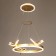 LUST "DRAGRAL" LED 48W 3000-6000K gold 52x52x80 cm Bayerlux