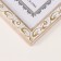 Photo frame Plastic A4 Format "Golden Bindment on White" 1.1x23.8x32.5 cm