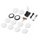 Robot Window Robi Kitfort KT-5188, 80 W, 5.5 min/m2, from the battery, white