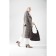 Love bag with lightning, brown color