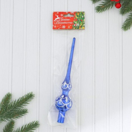 Top "Patterns" 20 cm, blue-1