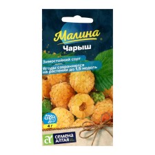 Семена Ягода Малина Чарыш желтая, ц/п, 0,3 г.