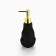 Doster for liquid soap "Black", 250 ml.
