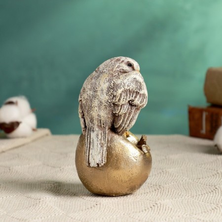 Figure "Bird on Golden Apple" 8.5x12cm-2