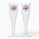 A set of plastic glasses for champagne "for shine eyes", 150 ml
