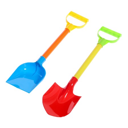 Set of shoulder blades for playing in the sand, 2 pieces