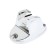 Holder for the shower watering can Zein Z80, unregulated, plastic, chrome